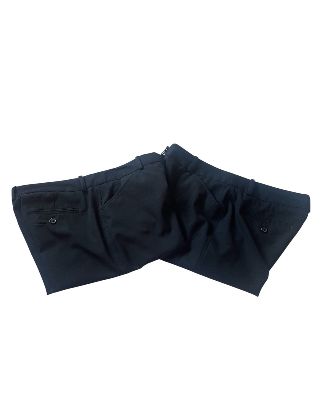 Worthington Petite Stretch Two Pair Bermuda Black Shorts Size 6P